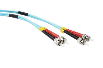 5M ST-ST OM3 50/125 Multimode Duplex Fibre Patch Cable