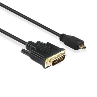 1M Micro HDMI to DVI-D Cable