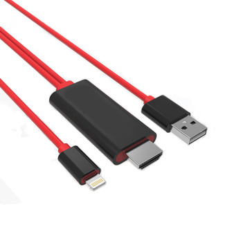 1M Lightning to HDMI Converter Cable for iPhone/iPAD