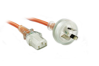 1M Medical Power Cable Orange