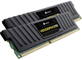 Corsair Vengeance Low Profile 16GB (2x8GB) DDR3 1600MHz C10 Desktop Gaming Memory Black