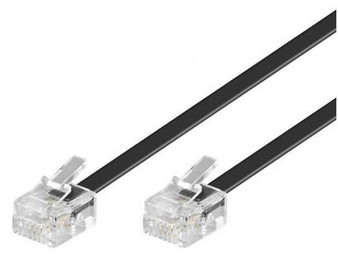 Astrotek Telephone extension cable 6p4c Plug/Plug ,with 2xRJ11 6P4c Pl