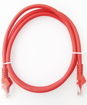 AKY CAT6A GIGABIT NETWORK PATCH LEAD 0.5M RED