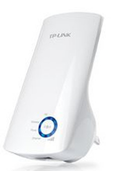 TP-Link TL-WA850RE N300 WiFi Range Extender 2.4GHz (300Mbps) 1x100Mbps LAN 802.11bgn 2x OnBoard antennas Mini size wall-mounted (~TL-WA830RE)