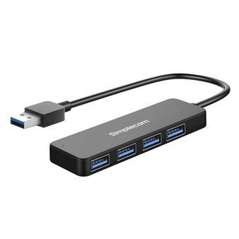 Simplecom CH342 USB 3.0 (USB 3.2 Gen 1) SuperSpeed 4 Port Hub for PC