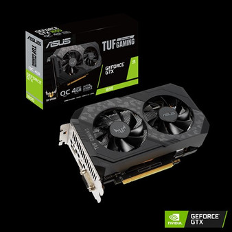 ASUS nVidia TUF-GTX1650-O4GD6-P-GAMING GTX 1650 OC Edition 4GB GDDR6,