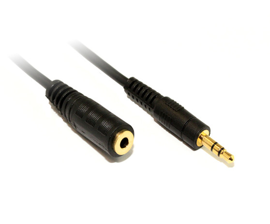 3M 3.5mm Stereo Plug/Socket Cable
