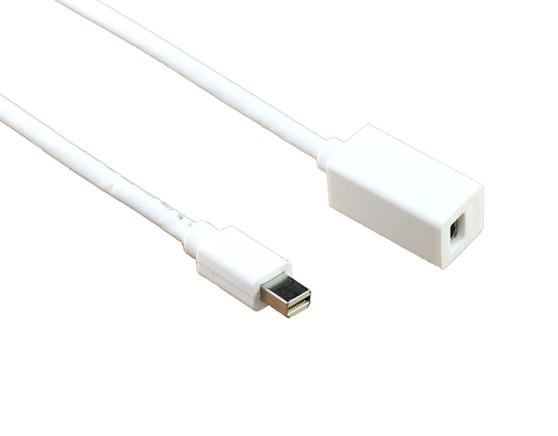 2M Mini Displayport M-F Extension Cable