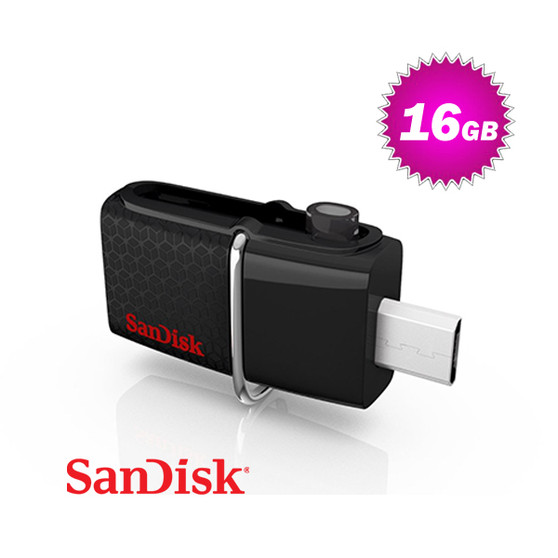 16G Sandisk SDDD2-016G OTG Ultra Dual USB 3.0 Pen Drive