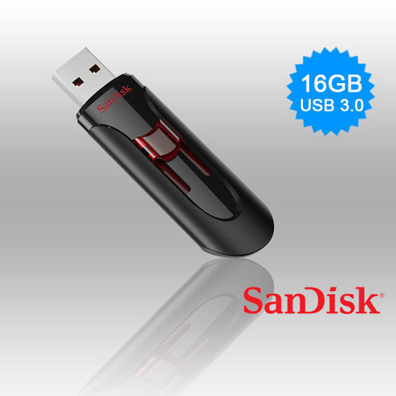 16GB SANDISK SDCZ600-016G CZ600 Cruzer Glide USB 3.0