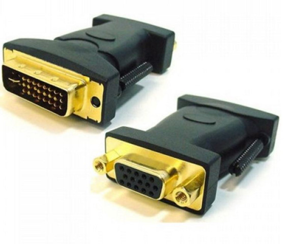 DVI to VGA Adapter Converter 24+5 pins Male to 15 pins Female