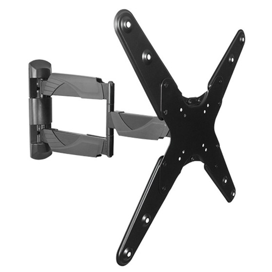 Brateck Ultra Slim Full Motion Single Arm LCD TV Wall Mount for 23''-55" LED, LCD Flat, Curved TV