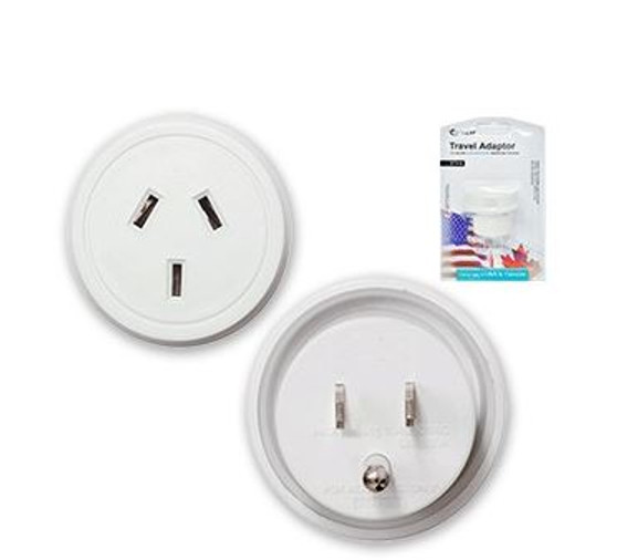 Travel Adapter for Australian and New Zealander Traveling to USA/Canada