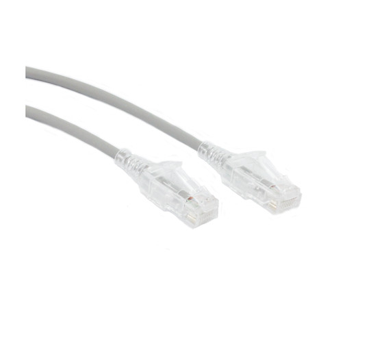 0.25M Slim CAT6 UTP Patch Cable LSZH in Grey