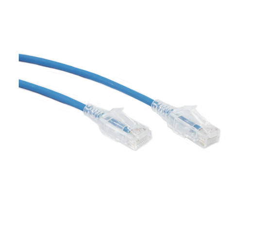 2M Slim CAT6 UTP Patch Cable LSZH in Blue