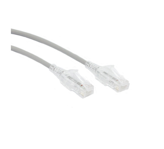 5M Slim CAT6 UTP Patch Cable LSZH in Grey