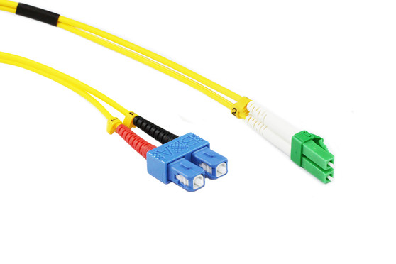 1M OS1/OS2 Singlemode Duplex LCA-SC Fibre Optic Cable