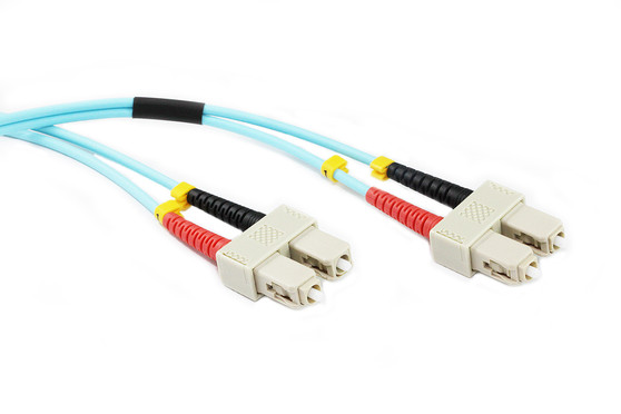 2M SC-SC OM4 50/125 Multimode Duplex Fibre Patch Cable