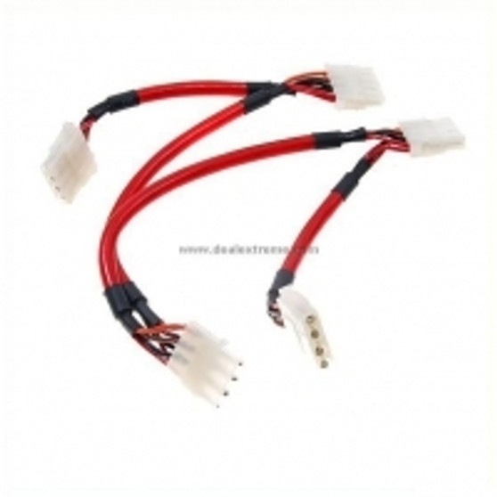 SKYMASTER MOLEX 1 TO 4 SPLITTER CBL 30CM