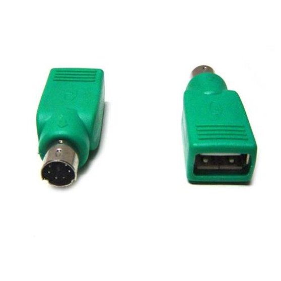 8Ware USB to PS2 Male Converter for Mouse Green