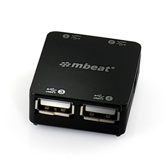 mbeat 4 Port USB 2.0 Hub