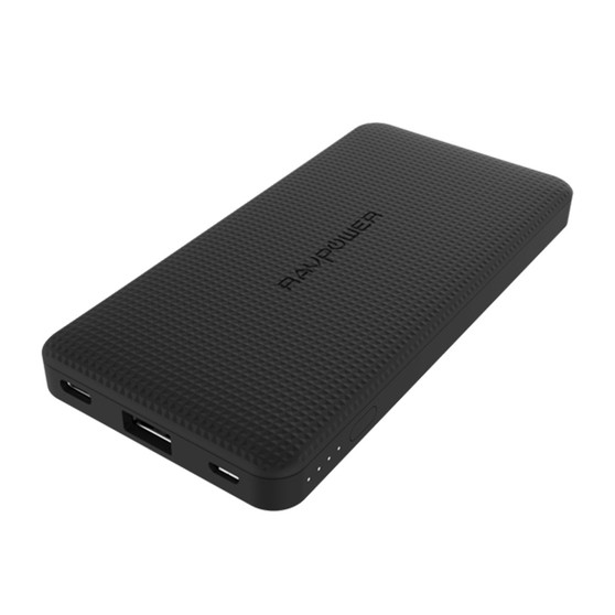 Ravpower RP-PB094 Super Slim Power bank 10000mah, PD 18w, QC3.0