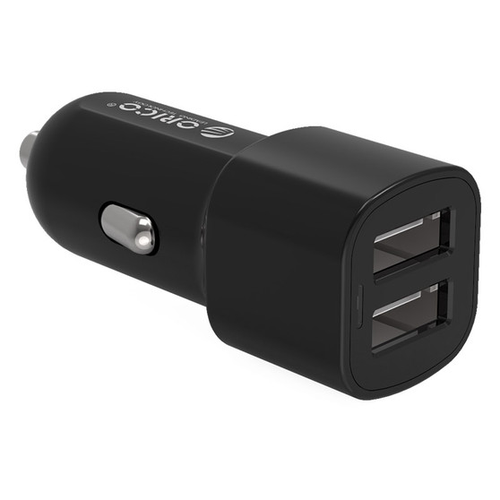 Car Charger: 2 Port USB Car Charger 12V / 24V 3.4A max 17W with Intel