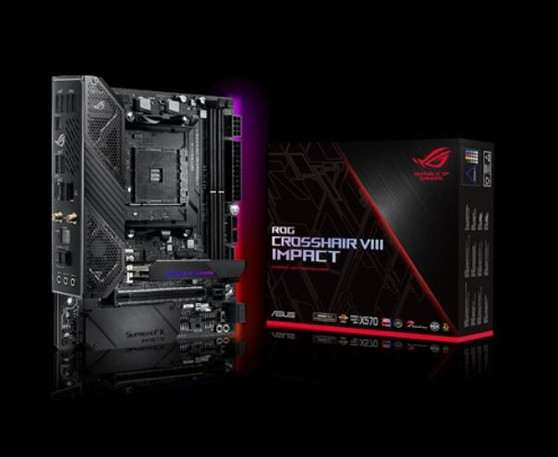 ASUS ROG CROSSHAIR VIII IMPACT AMD AM4 X570 Mini-DTX Enthusiast Gaming