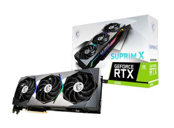 MSI nVidia GeForce RTX 3090 Ti SUPRIM X 24G GDDR6X 7680 x 4320 ,Displa