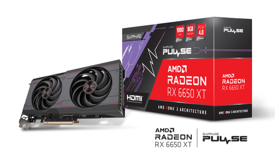 SAPPHIRE PULSE AMD Radeon? RX 6650 XT Gaming Graphics Card with 8GB GD