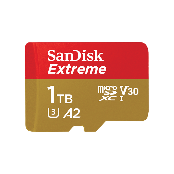 SanDisk 1TB Extreme microSDXC UHS-I Card SDSQXAV-1T00-GN6MN