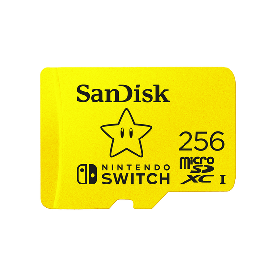 SanDisk 256GB Nintendo-Licensed microSD Card for Nintendo Switch SDSQXAO-256G-GN3ZN