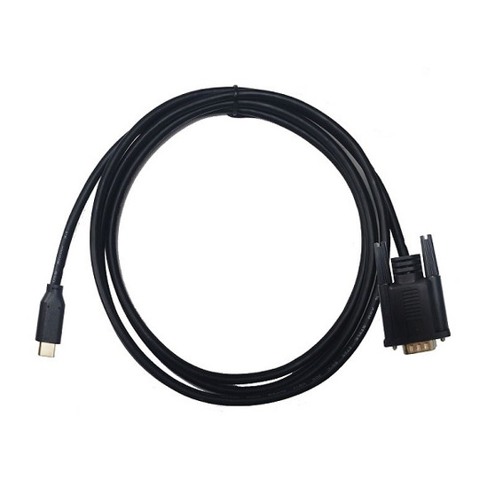 USB-C Male to VGA Male Cable 2m