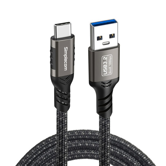 Simplecom CAU510 USB-A to USB-C Data and Charging Cable USB 3.2 Gen2 1