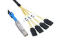 1M External Mini SAS HD SFF-8644 to 4 x SATA Cable