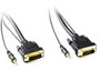 3M DVI-D to DVI-D Cable with 3.5mm Audio