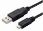 3m USB to Micro USB Cable - Type A Male to Micro Type B Male Black Colour