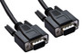 3m VGA Cable - 15 pins Male to 15 pins Male for Monitor PC Molded Type Black
