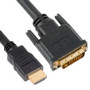 5m HDMI to DVI-D Adapter Converter Cable - Male to Male  OD6.0mm