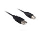 5M USB 2.0 AM/BM Cable in Black