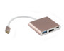 20CM USB 3.1 Type-C to HDMI 2.0 + USB 3.0 + Type-C Converter