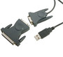 SKYMASTER USB TO SERIAL CABLE (DB9 DB25 ) IEEE 1284 RS232