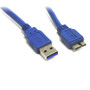 8Ware USB 3.0 Certified Cable - USB A Male to Micro-USB B Male, Blue 2