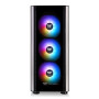 Mid Tower: Level 20 MT Tempered Glass ARGB Case, 3x ARGB 120mm Fan, US