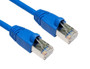 Hypertec CAT6A Shielded Cable 5m Blue Color 10GbE RJ45 Ethernet Networ