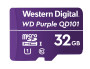 Western Digital WD Purple 32GB MicroSDXC Card 24/7 -25°C to 85°C Weather & Humidity Resistant for Surveillance IP Cameras mDVRs NVR Dash Cams Drones