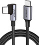 UGREEN 80714 USB-C 2.0 to Angle USB-C Cable Black 3M