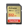 SanDisk 512GB Extreme SD UHS-I Card (SDSDXVV-512G-GNCIN)