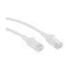 1M Slim CAT6 UTP Patch Cable LSZH in White