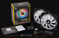 Corsair Light Loop Series, LL140 RGB, 140mm Dual Light Loop RGB LED PWM Fan, 2 Fan Pack with Lighting Node PRO